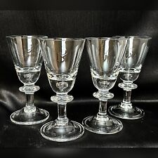 Vintage Glasses Hand Blown Tagen by Hadeland Of Norway MCM Wine Glass Set 4  * picture