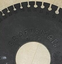 Craftsman  American Standard Vintage Non Ferrous Wire Gauge 9-4023 🇺🇸 USA NOS  picture