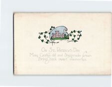 Postcard On St. Patrick's Day Castle Art Print picture