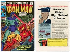Iron Man #28 (VG+ 4.5) 1st appearance Howard Stark Controller 1970 Marvel picture