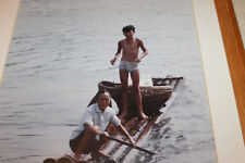 Big Vintage Chinese Guilin July 1984 photographic works: Kid & Grandma- 30-1/2