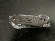  Black Aluminum Tarpon Bay Pocket Clip Linerlock Knife EZ One Hand Open ~ #1m picture