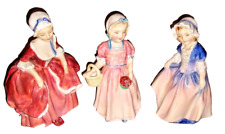 LOT of 3 Royal Doulton Lady Figurines Goody 2 Shoes, Tinkerbelle, Dinky Do picture