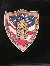 13th Sergeant Major of the Army SMA Kenneth O Preston Challenge Coin picture