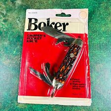 Vintage Boker Tree Brand Camper's Pocket Knife, 9361R, 80's, U.S.A. picture