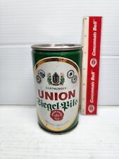 Vintage Union Ziegel Pils Pull Tab Beer Can Great shape Bottom Open Empty picture