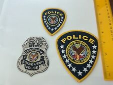 Police US Department Of Veterans Affairs Officer  3 piece collectible set picture