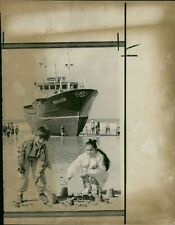 Ship: Ross-Alcedo. - Vintage Photograph 1587948 picture