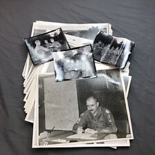 1964 Military Photos 10x8 and 5x4 Lot of 37 Black and White Pictures Some Signed picture