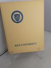 1975 College Yearbook Rice University Houston Texas Campanile Vintage picture