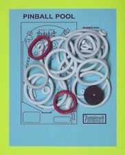1979 Gottlieb Pinball Pool Pinball Machine Rubber Ring Kit picture