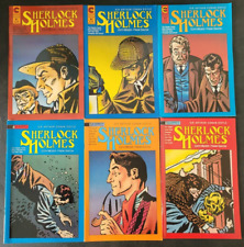 SHERLOCK HOLMES #1-21 ETERNITY COMICS 1988 SET OF 34 ISSUES ARTHUR CONAN DOYLE picture