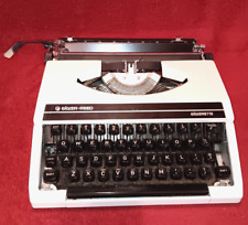 Vintage Silver Reed Silverette Manual Typewriter Silver Seiko LTD NICE No Case picture