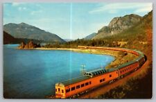 City of Portland Streamliner Eastbound Columbia River Gorge Oregon Postcard picture