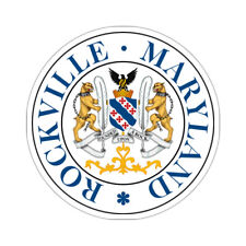 Seal of Rockville Maryland USA STICKER Vinyl Die-Cut Decal picture