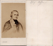 de Lucy, Monsignor Denys Affre, Archbishop of Paris, circa 1860 vintage CDV al picture