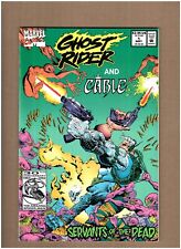 Ghost Rider and Cable: Servants of the Dead #1 Marvel Comics 1992 NM- 9.2 picture