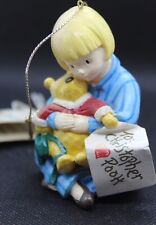 NWT Gund Disney MCF Classic Pooh & Christopher Robin Christmas Ornament Figurine picture
