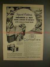 1956 Zeiss Ikon Contaflex Camera Ad - Superb Pictures picture