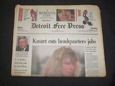 1994 DEC 13 DETROIT FREE PRESS NEWSPAPER - KMART CUTS HEADQUARTERS JOBS- NP 7687 picture