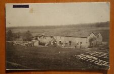 old Franch farmhouse, censored location WW1 Germany 1916 fekdpostkarte picture