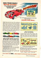 1964 Print Ad Marx Road Race Sets Look Like Real Race Like Real Sound Like Real picture
