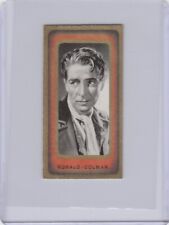 1938 Carreras Film Favourites RONALD COLMAN #4 Movie Actor Tobacco Card picture