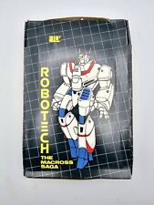 1985 Robotech The Macross Sage Vintage Trading Card Box Full 48 Packs Unopened  picture