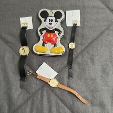 Lot of 3 Vintage Mickey Mouse Watches Disney Minnie With Case Read Description picture