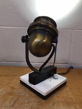 Vintage Table Brass Lamp Spot Light Mid Century Modern Halo track Cooper Ind. picture