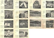 Tombs of rabbis in Israel judaica Jewish lot 14 postcards picture