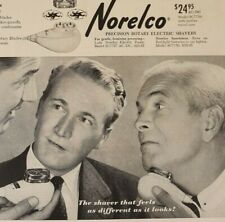 Vintage Life Magazine Ad 1956 Norelco Precision Rotary Electric Shavers Ad   picture