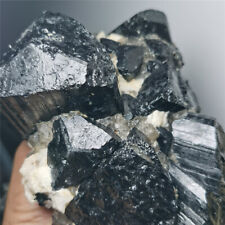 1607g   Natural Black Tourmaline / Crystal Stone Gem Original Specimen #355 picture