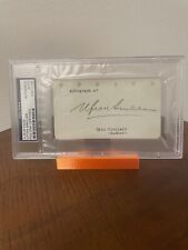 UPTON SINCLAIR - SIGNED AUTOGRAPHED ALBUM PAGE - PSA/DNA SLABBED & CERTIFIED picture