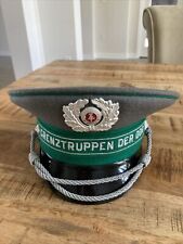 Vintage East German Military Cold War Border Guard DDR Army Visor Cap Badge Hat picture