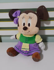 MINNIE MOUSE PLUSH TOY CHARACTER TOY CHANGI AIRPORT HEIDI DRESS PURPLE BOW 30CM picture