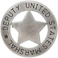 Deputy US Marshal Sheriff Law Enforcement Badge *FULL SIZE METAL REPLICA* picture