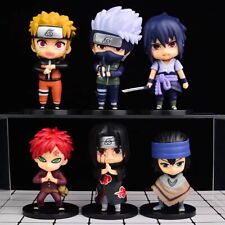 6pcs Anime Naruto Shippuden Kakashi Gaara Sasuke Itachi PVC Action Figures Gift picture