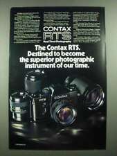 1976 Contax RTS Camera Ad - Superior Photographic Instrument of Our Time picture