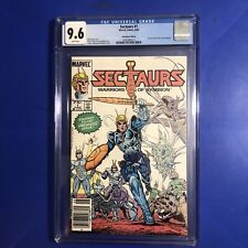 Sectaurs #1 CGC 9.6 NEWSSTAND 1ST PRINT 1ST APPEARANCE Coleco MARVEL COMIC 1985 picture
