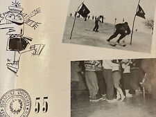 Vintage 1955 SYRACUSE UNIVERSITY Winter Carnival Program Ski Skate Snow Sculpt picture