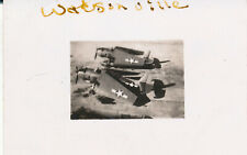 WWII 194)'s Sailor AD Ward's small NAS Watsonville, CA Photo 2 airplanes picture