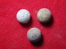3 Excavated Civil War .69 Cal. Round Balls  - Manassas picture