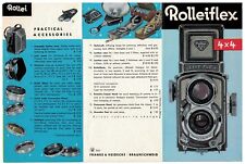 1950s Rolleiflex 4 x 4  Brochure picture