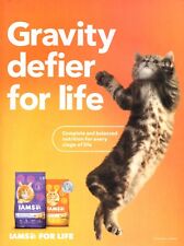 2023 IAMS For Life Proactive Health Cat Food Magazine Print Ad Advertisement picture