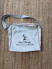 Vintage Walt Disney Magic Kingdom Club Canvas Tote Bag 1987 Mickey Mouse  picture