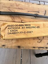 NOS PRC77 PRC25 WHIP ANTENNA AT892 FOR MILITARY RADIO RT841 RECEIVER TRANSMITTER picture