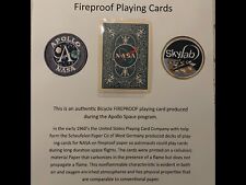 Apollo era Fireproof Playing Card from NASA picture