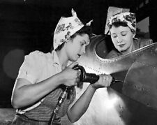 Rosie the Riveter American Female Factory Workers 8x10 WW2 WWII Photo 921 picture