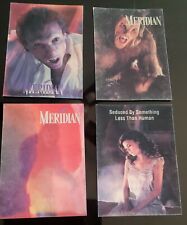 1990  FULL MOON MERIDIAN kiss of the Beast 4 CARD LENTICULAR PROMO SET picture